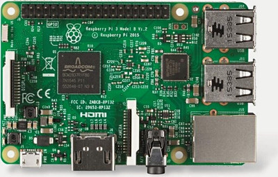 Raspberry Pi 3 Model B V1.2 Einplatinencomputer 1GB RAM HDMI USB Ethernet