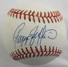 Gregg Jeffries Signed Auto Rawlings Baseball JSA EE30082