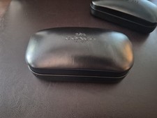 COACH Eyeglasses/Sunglasses Hard Case New York Black Clamshell