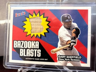 2005 Topps Bazooka Bazooka Blasts Gary Sheffield #BB-GS