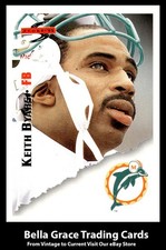 1995 Score Keith Byars #120 Miami Dolphins NFL Football