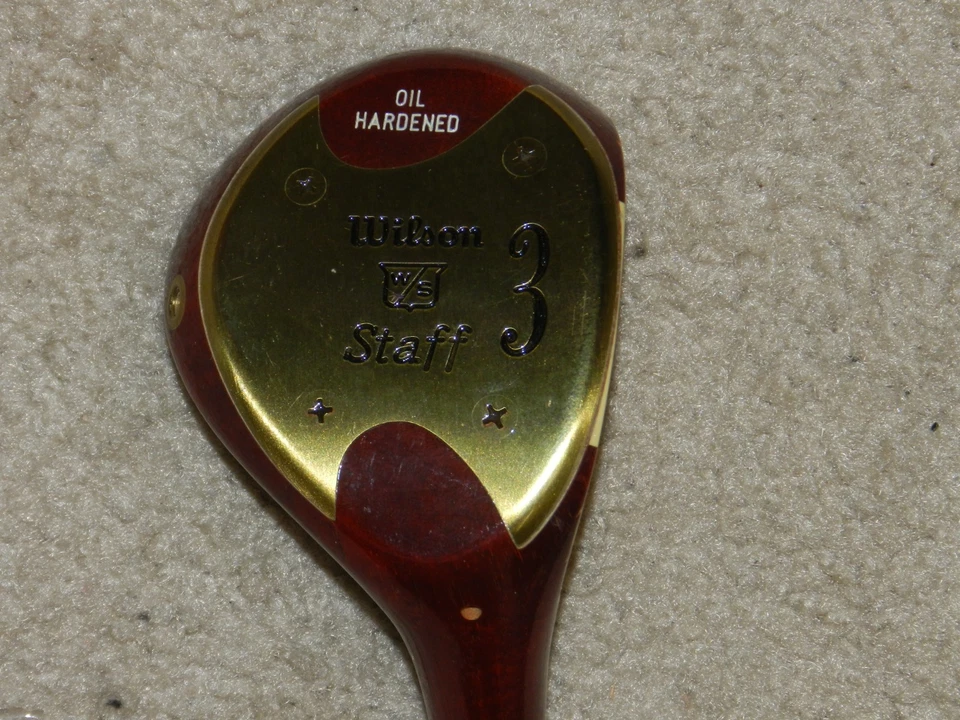 РЕДКАЯ модель Wilson Staff Tour Block Persimmon 5 дерево под правую руку НОВАЯ - Изображение 2 из 2