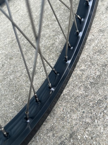 New 48 Spoke Bmx Rims Wheels 3/8 School Bmx High Flange 20” Black GT Dyno Haro - Picture 13 of 14