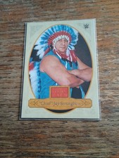 Chief Jay Strongbow #178 WWE Chronicles Golden Age 2023 Wrestling Trading Card.