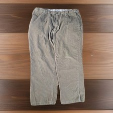 Corduroy Pants Haggar Generations Mens Tan Size 33x29 Cotton Classic Khaki