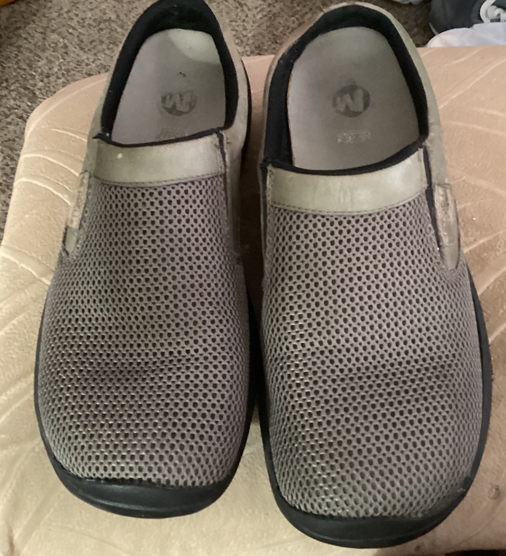 MERRELL Merrill Scarpe Uomo 11.5 Bypass Encore Slip On Gunsmoke j66271