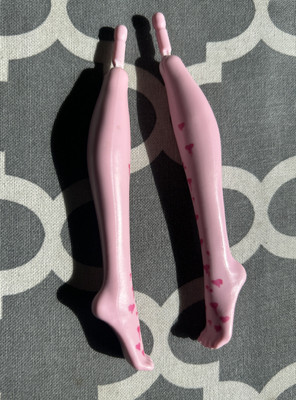 Inner Monster High CAM  Fangtastic Love & Fearfully Feisty Right Left Pink Leg