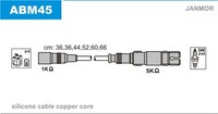 Janmor ZüNdleitungssatz ABM45 FüR Audi 8C2 4A2 8C5 B4 89 C4 100 80 Silikon Avant