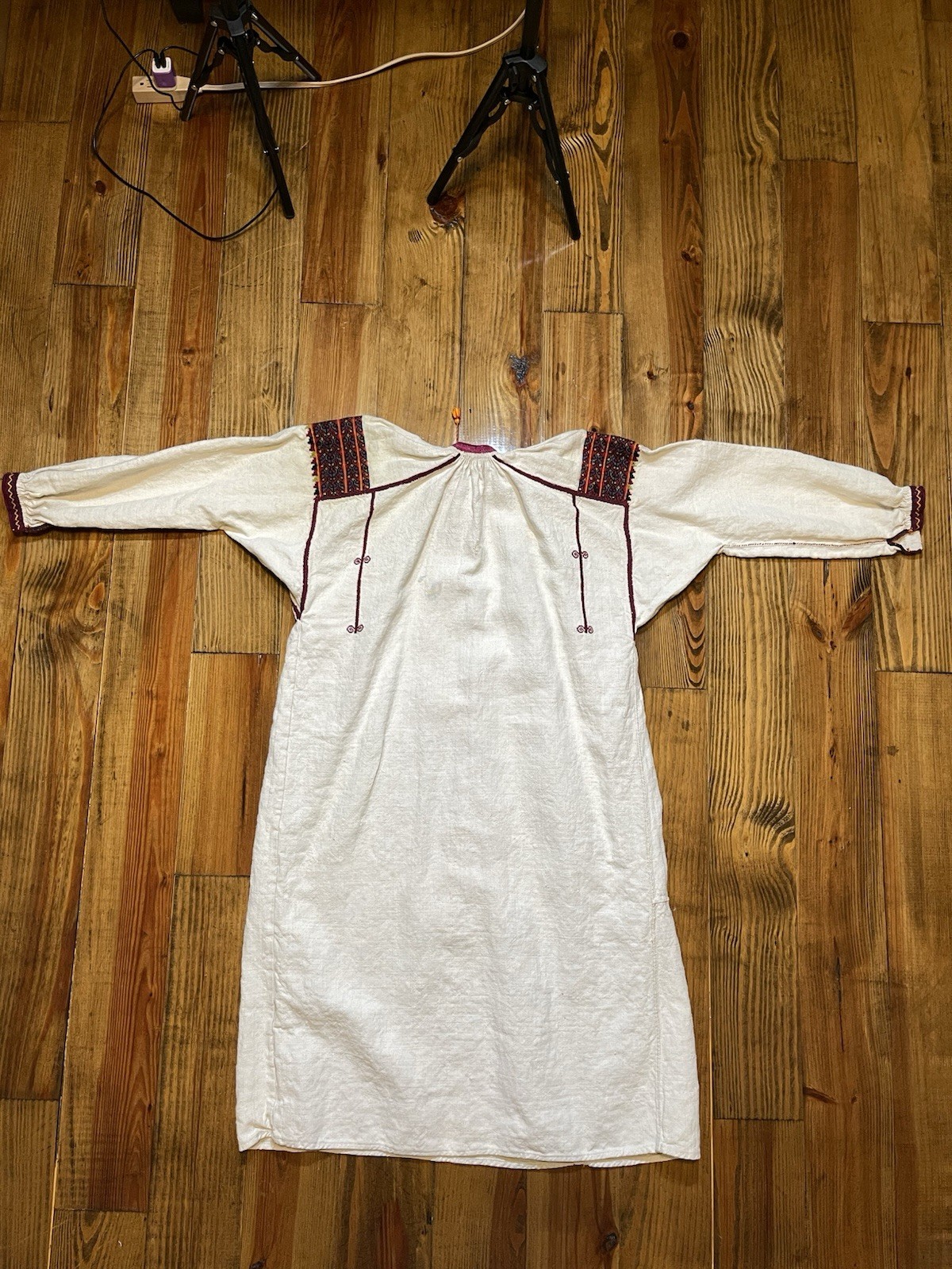 Antique 1920s 1930s Romanian Hungarian Hand Embro… - image 3