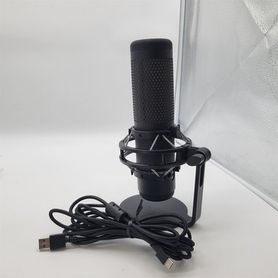 HyperX QuadCast S RGB USB Condenser Microphone Black (HMIQ1S-XX-RG/G)