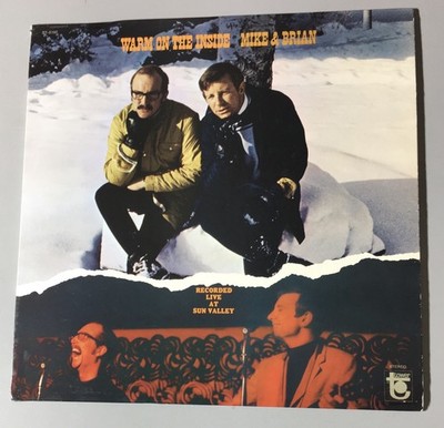 Mike & Brian ''Warm On The Inside'' Vinyl LP Record VTG 1969 DJ Promo Live (EX)