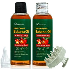 2 Pack Batana Oil Organic for Hair Growth, Botana Oil Hair Growth Rosemary