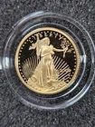 🌟 2000-W American 1/10 oz Gold Eagle $5 PROOF Coin IN CAPSULE ONLY (NO OGP)