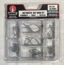 VMC Saltwater Bay Hook Kit Flounder Redfish Trout