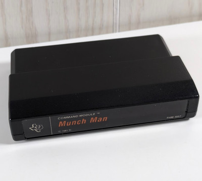 TI-99/4A Munch Man Cartridge Texas Instruments PHM 3057 UNTESTED Vintage Game
