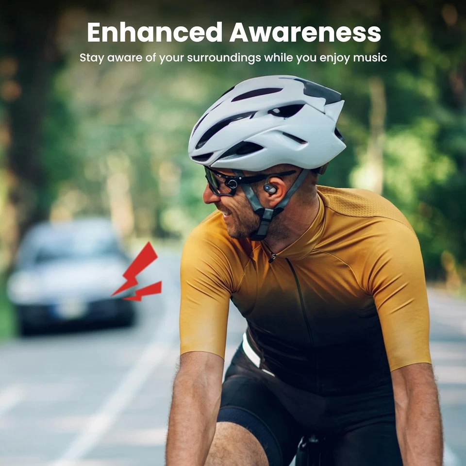 Auriculares Inalámbricos Bluetooth 5.3 TWS Auriculares Auriculares Estéreo Gancho para Oreja Foto 4 de 4