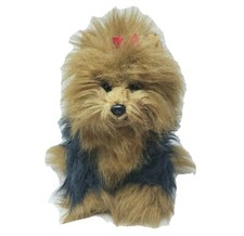 13" VINTAGE TY 1990 CLASSIC PUPPY DOG YORKIE YORKSHIRE STUFFED ANIMAL PLUSH TOY