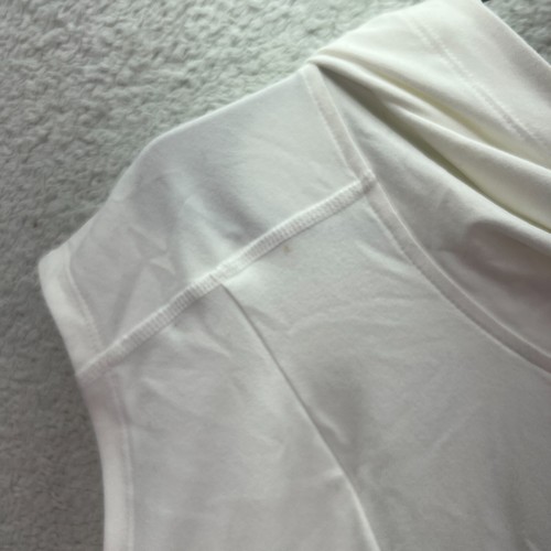 Oakley Women's White High Tide Sleeveless Hooded Activewear Gym Cover Up Size M - Picture 4 of 18