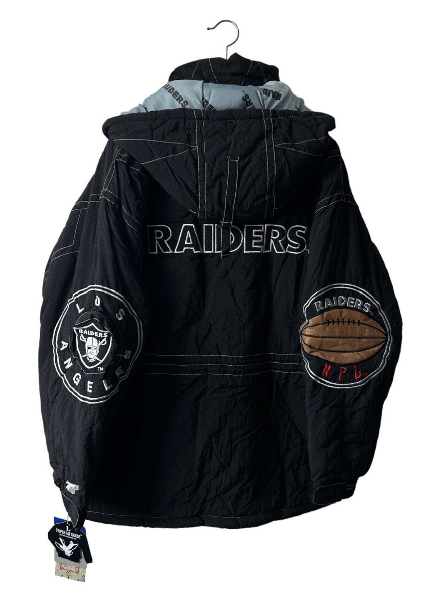 vintage los angeles raiders triple fat goose heavy jacket vintage los angeles raiders triple fat goose heavy jacket