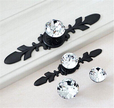 ECREW Cabinet Pulls 5 Pack Diamond Decorative Crystal Glass Bling Drawer Knobs Kitchen Door Wardrobe Hardware 3-3/4 in Hole Centers ECREW Cabinet Pulls 5 Pack Diamond Decorative Crystal Glass Bling Drawer Knobs Kitchen Door Wardrobe Hardware 3-3/4 in Hole Centers
