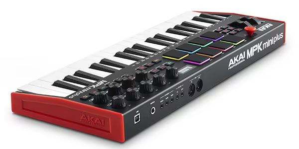 AKAI Professional MPK mini plus USB Midi Compact Keyboard 37-key