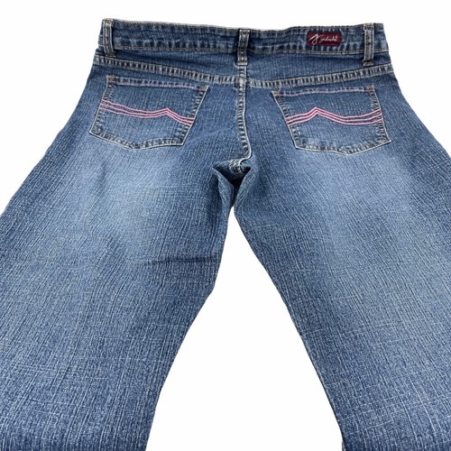 Jordache Capri Jeans Size 11 / 12 Stretch Medium Denim Wash Womans 31X21 - Afbeelding 2 van 8
