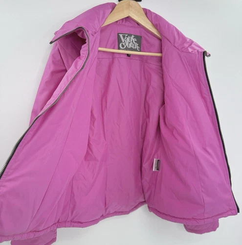 Vaute Couture Women’s The Urban Snow Coat Size M, Pink, Vegan, Sustainable USA image 4