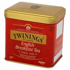 TWININGS English Breakfast International Blend - Caddy Loose Leaf 100g / 3.5oz