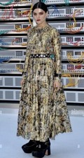 CHANEL  EMOJI SKIRT SUIT NEW $4500  "LITTLE NAVY BLUE JACKET LESAGE TWEED
