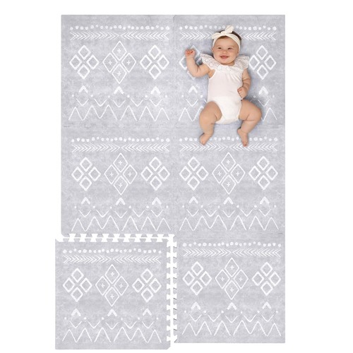 Lillefolk Baby Foam Play Mat Baby Playmat Tiles for Kids