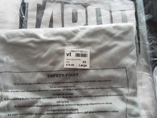 4 Tapout Men's T-Shirts 2XL - Activewear Gym & Training - Picture 4 of 12