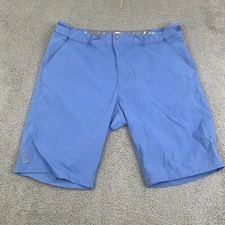 Showers Pass Cycling Shorts Mens 38 Blue Pockets Outdoor Hiking Adult MTB