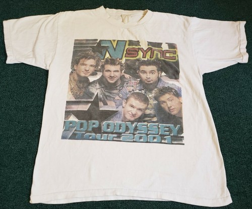 nsync popodyssey tour shirt