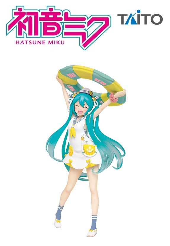 Taito Prize Hatsune Miku Figure Original Summer Clothes