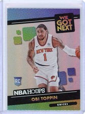 2020-21 NBA Hoops Obi Toppin Rookie RC We Got Next Holo- New York Knicks