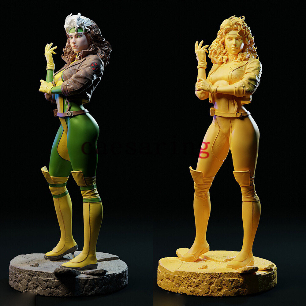 Rogue X-Men 3D Printing Figure Unpainted Model Sculpture GK Blank