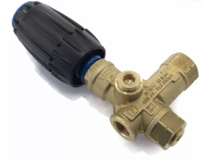 Tecomec VRT3 Unloader Valve [No Gauge Port] (Pressure Washer, Bypass) NEW 
