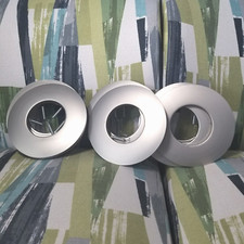 4" Recessed Luminaire Trim Ring Ceiling Light Can Light Trim Satin Nickel x 12