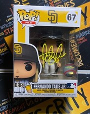 Fernando Tatis Jr. Signed Padres 67 Funko Pop Vinyl Figure Beckett 