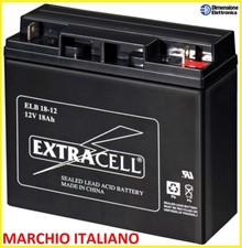 BATTERIA 12V 18a PIOMBO agm FOTOVOLTAICO COME FIAMM 12FGL17 FG21803 20ah 17ah 