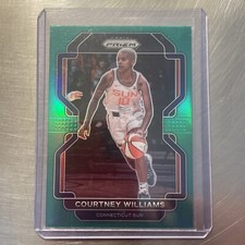 2022 Panini Prizm WNBA Green Prizm #113 Courtney Williams