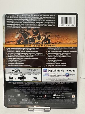 Black Hawk Down (Ultra HD, 2001) for sale online | eBay