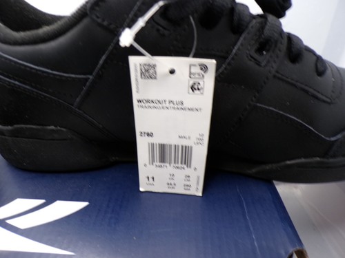 Größe 11 - Reebok Workout Plus schwarz - 2760 - Bild 4 von 7