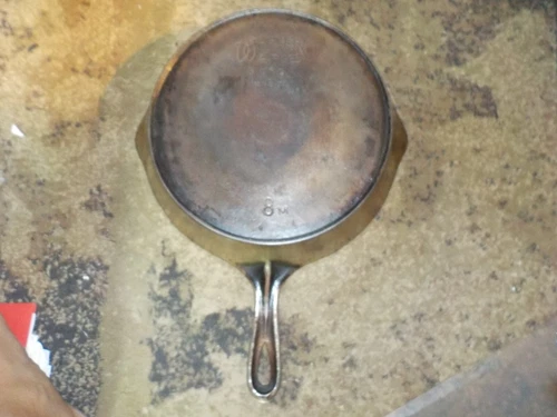 Wagner Ware 8M ~ 10" Plated Cast Iron Skillet