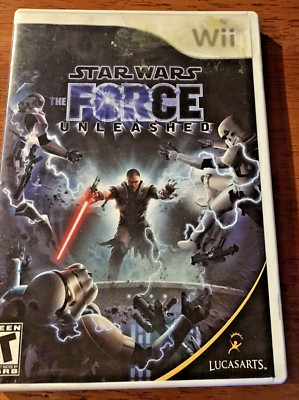 Star Wars The Force Unleashed Nintendo Wii Complete In Box CIB