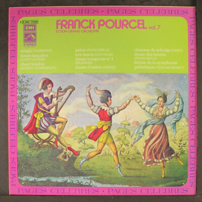FRANCK POURCEL: pages celebres, vol. 7 PATHE MARCONI 12'' LP 33 RPM