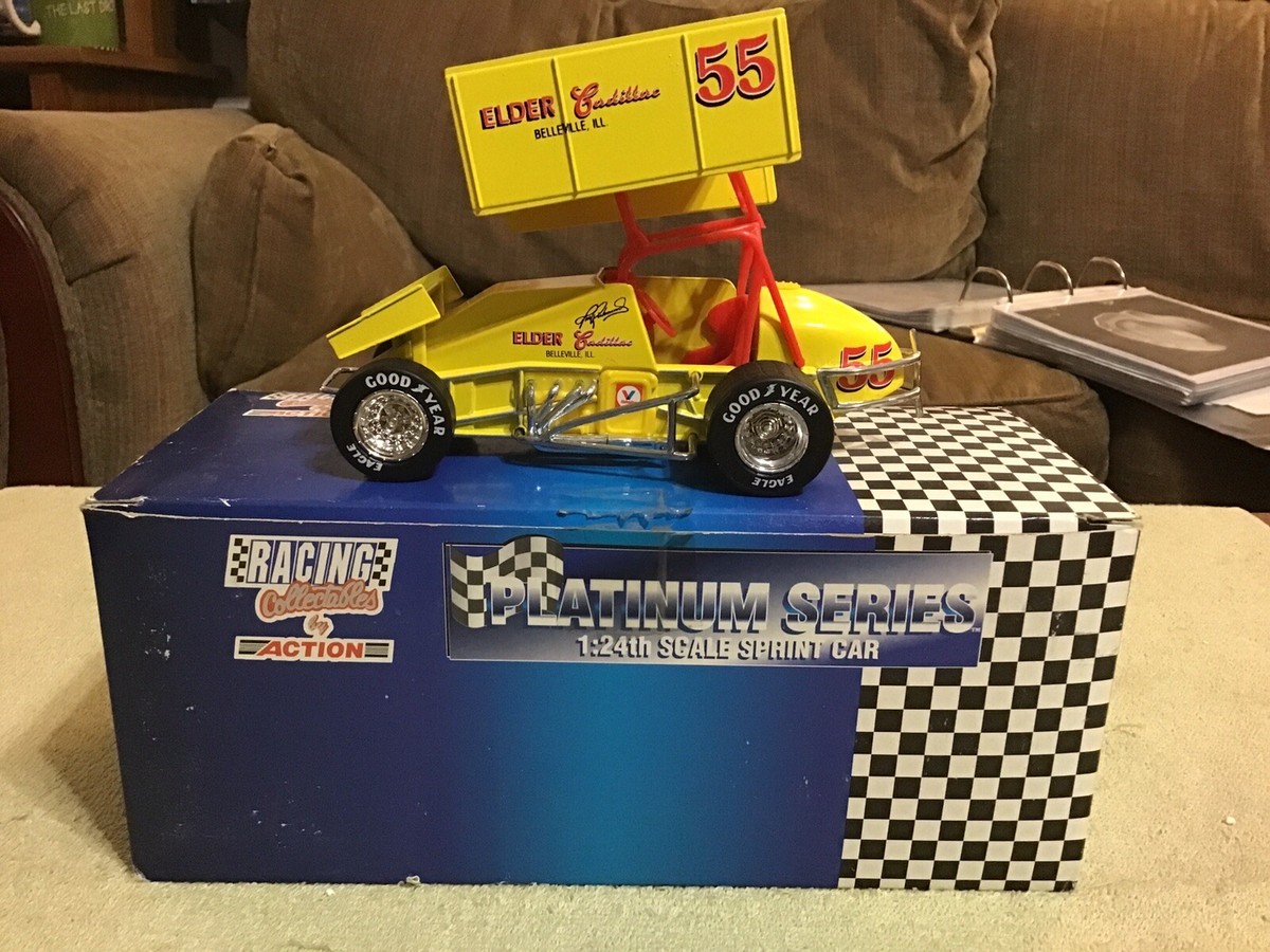 1994 Action TIM RICHMOND #55 Elder Cadillac Sprint Dirt Car 1/24