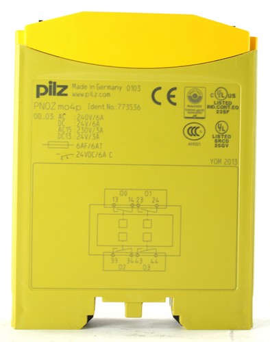 PILZ PNOZ M04P 773536 Safety Relay - 第 1/6 張圖片