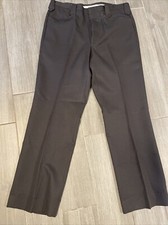 VTG 70s Circle S Pants Mens 34x29 Western Flare Cowboy Rockabilly Polyester Mod