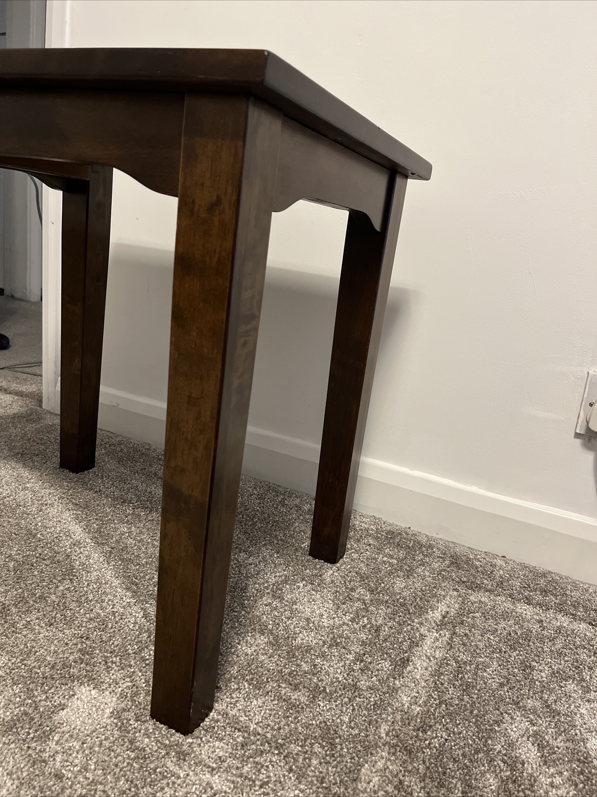 LAURA ASHLEY GARRAT SIDE TABLE X 1 (FROM NEST OF 2 TABLES) DARK